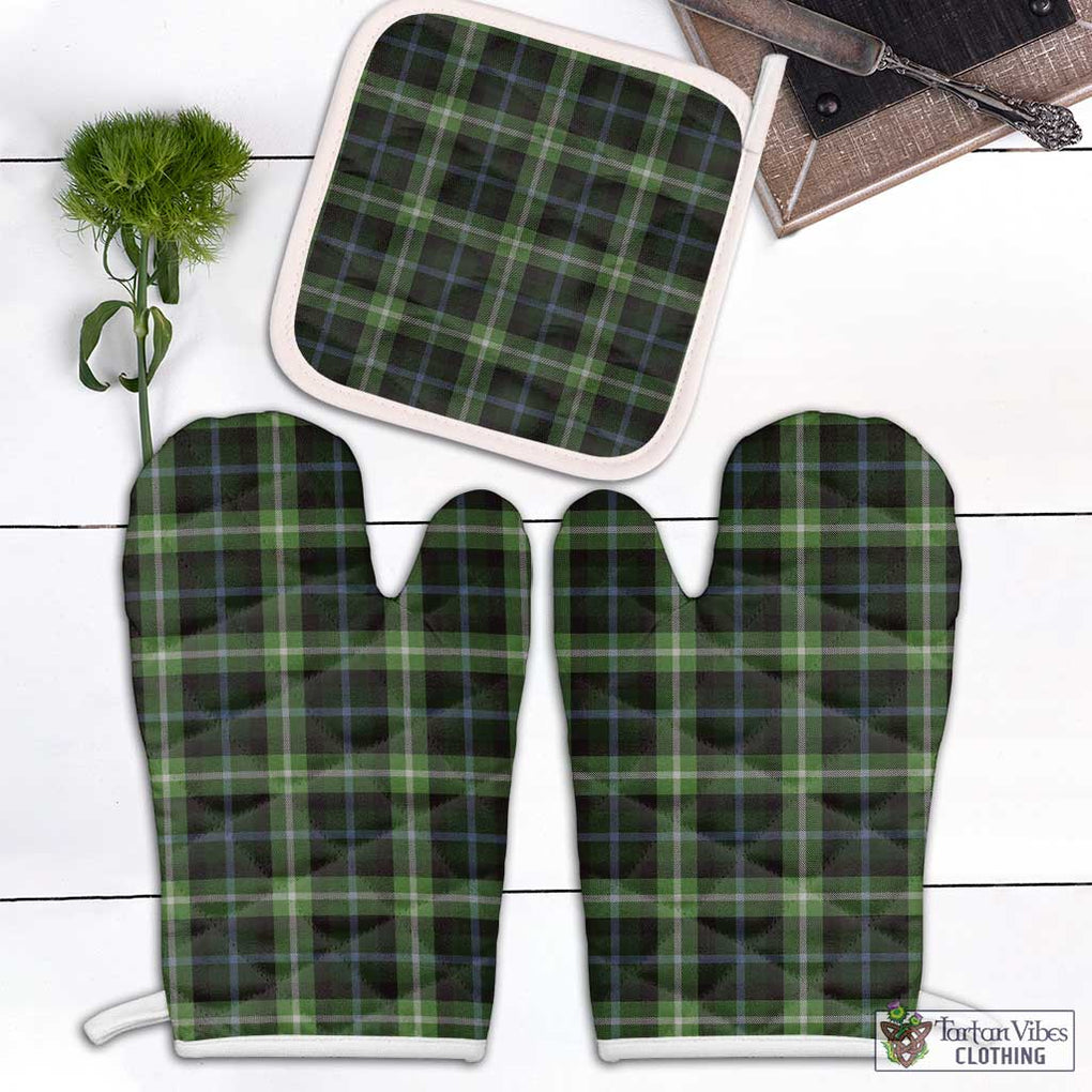 Rodger Tartan Combo Oven Mitt & Pot-Holder White - Tartan Vibes Clothing