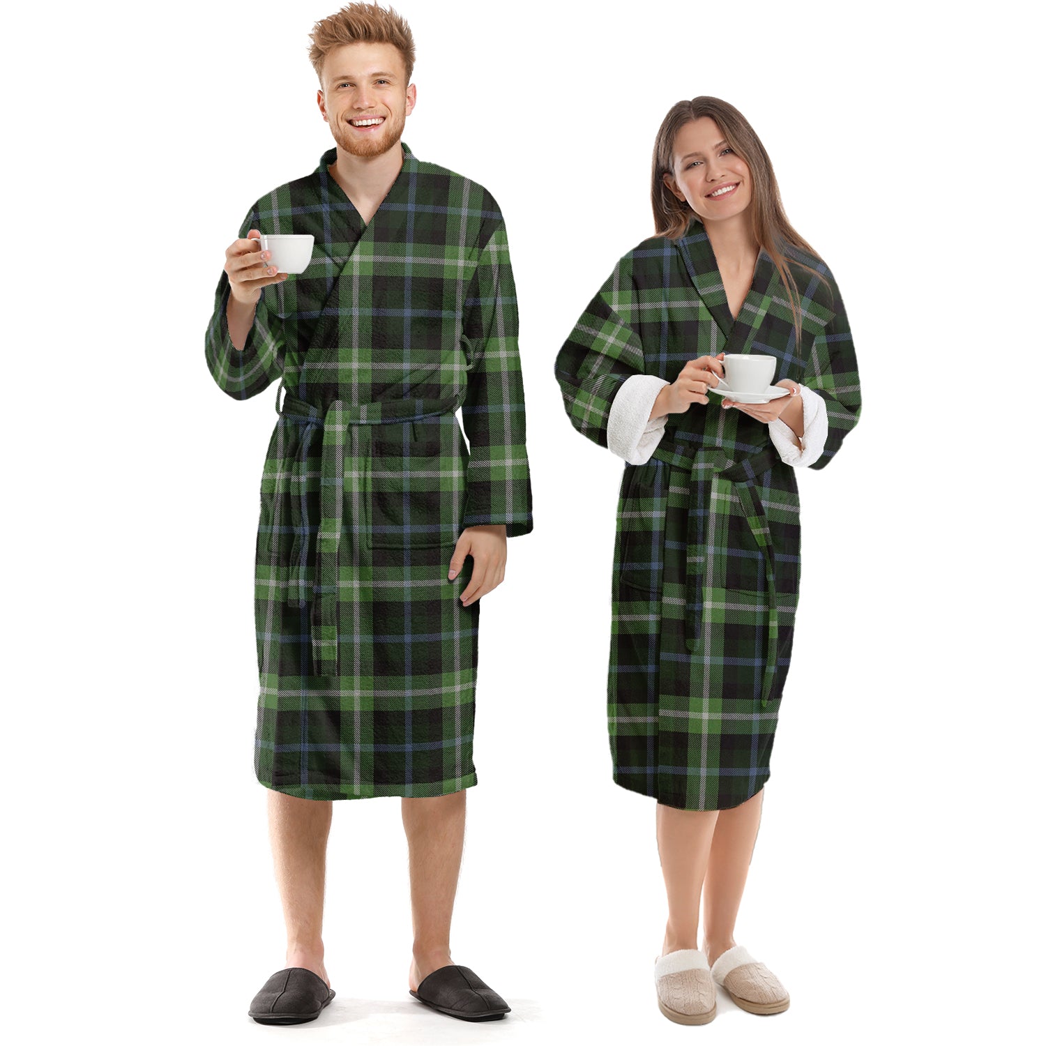 Rodger Tartan Bathrobe Unisex S - Tartan Vibes Clothing