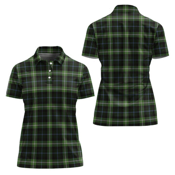 Rodger Tartan Polo Shirt For Women