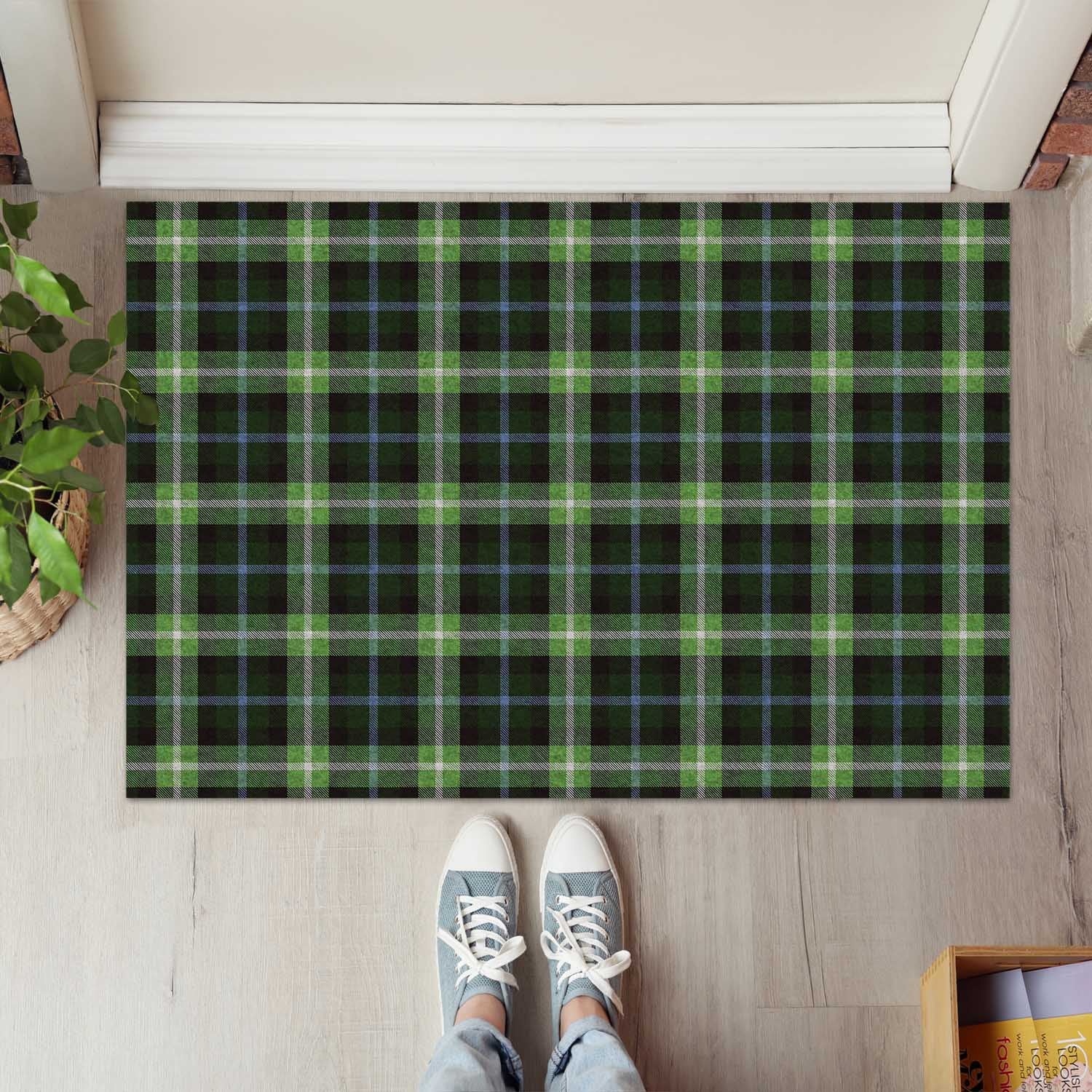 Rodger Tartan Door Mat - Tartanvibesclothing Shop