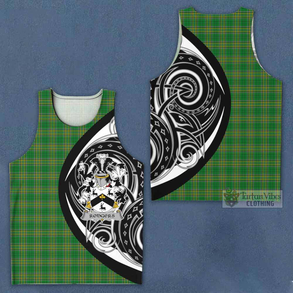 Rogers Irish Clan Men's Tank Top Celtic Circle Style - Tartan Vibes Clothing