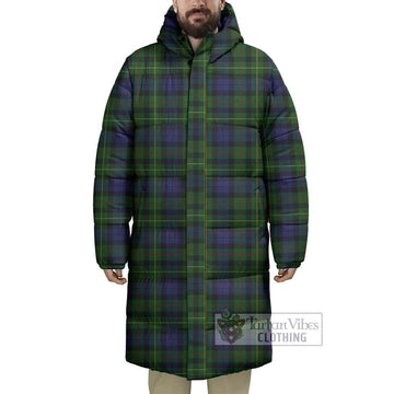 Rollo Tartan Long Down Jacket