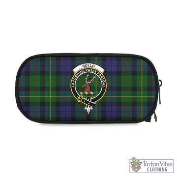 Rollo Tartan Pen and Pencil Case with Family Crest