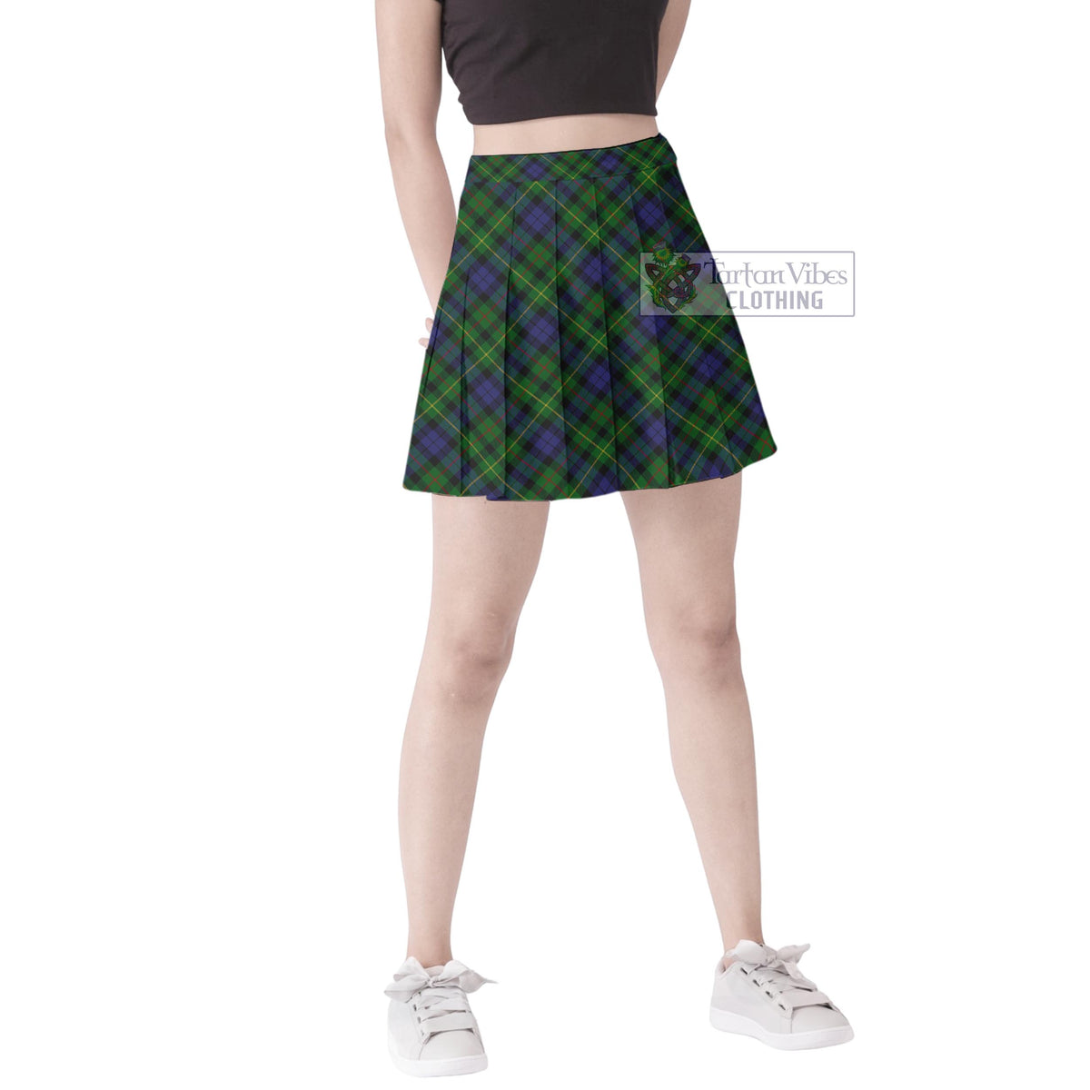 Rollo Tartan Women's Plated Mini Skirt Cross Style Female - Tartan Vibes Clothing