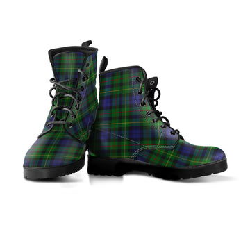 Rollo Tartan Leather Boots