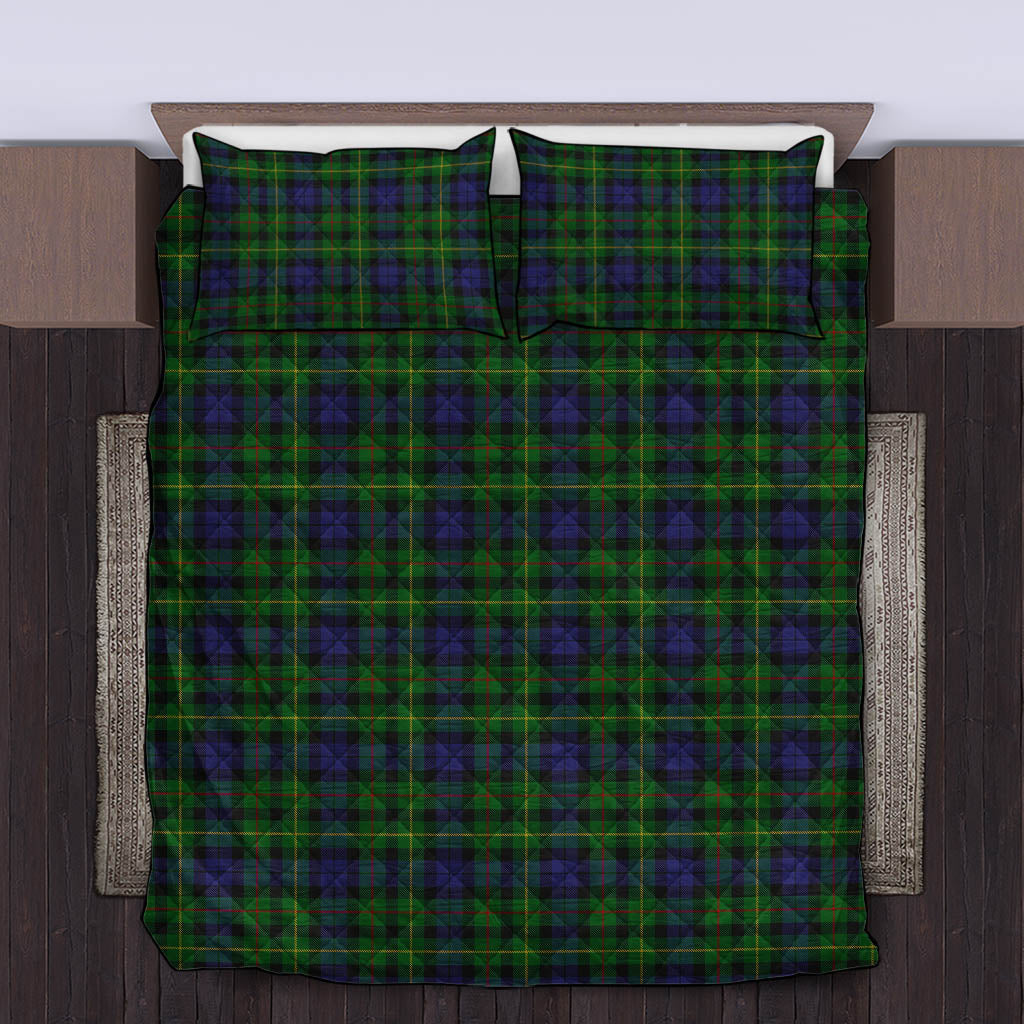 Rollo Tartan Quilt Bed Set King - Tartan Vibes Clothing