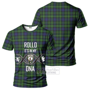 Rollo Tartan T-Shirt with Family Crest DNA In Me Style