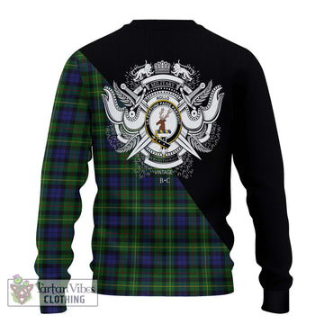 Rollo Tartan Ugly Sweater with Family Crest and Military Logo Style