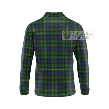 Rollo Tartan Long Sleeve Polo Shirt with Family Crest DNA In Me Style