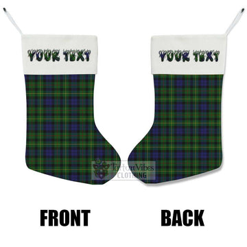 Rollo Tartan Christmas Stocking with Personalized Text