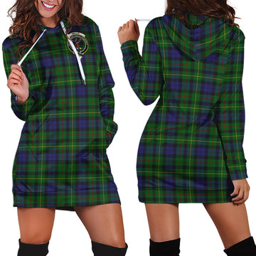 Rollo Tartan Hoodie Dress with Family Crest