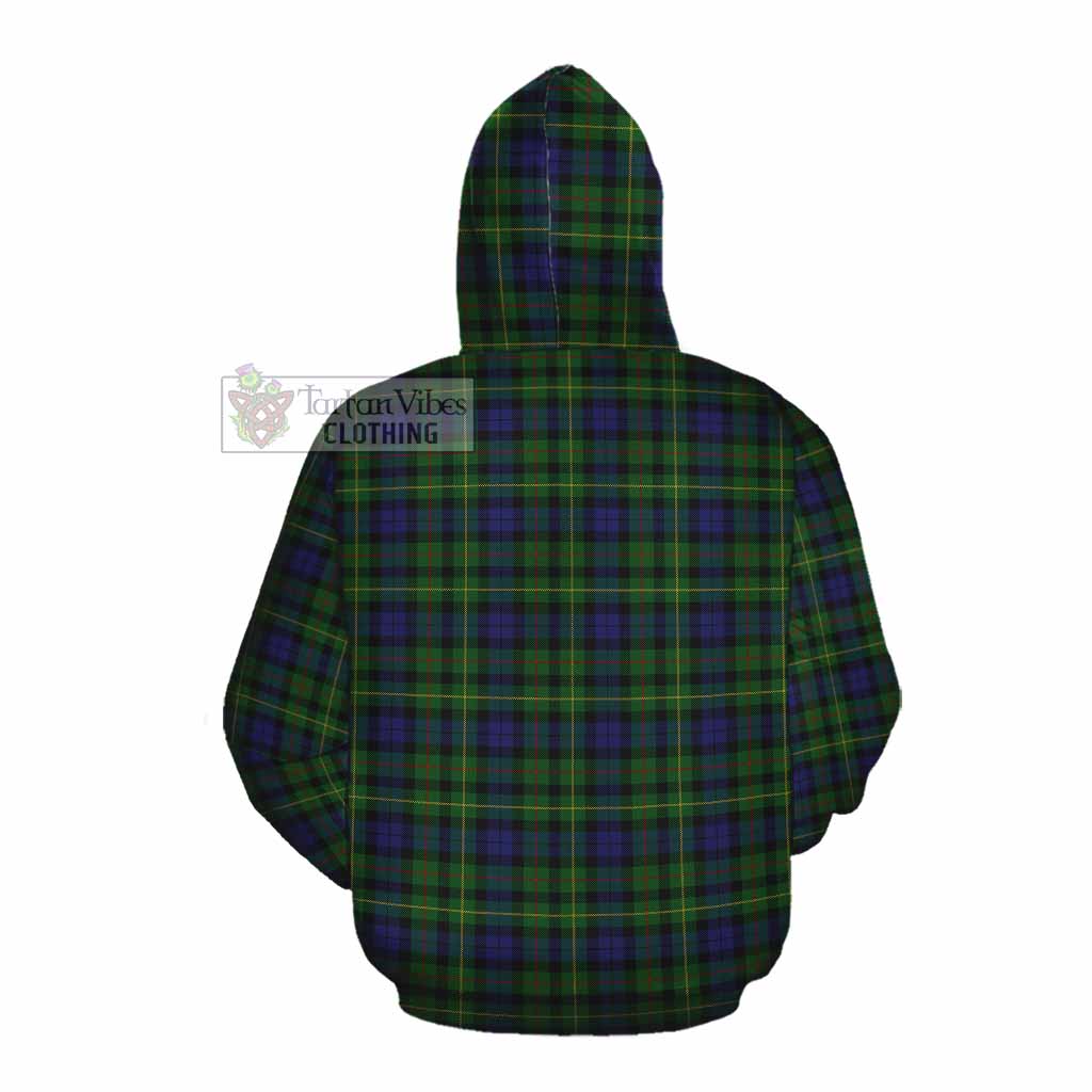 Tartan Vibes Clothing Rollo Tartan Cotton Hoodie with Family Crest DNA In Me Style