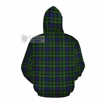 Rollo Tartan Cotton Hoodie with Family Crest DNA In Me Style