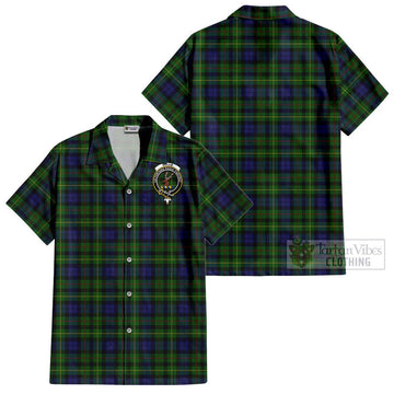 Rollo Tartan Cotton Hawaiian Shirt with Family Crest