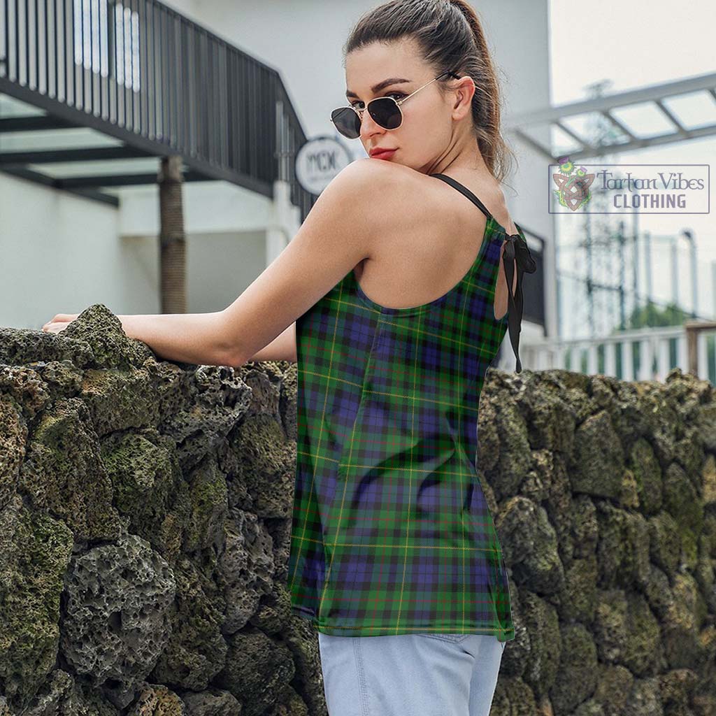 Tartan Vibes Clothing Rollo Tartan Loose Halter Neck Camisole