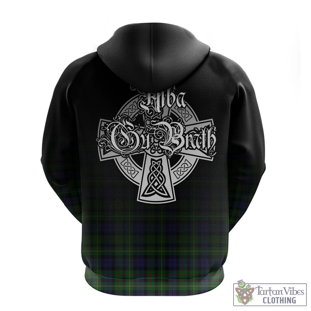 Tartan Vibes Clothing Rollo Tartan Hoodie Featuring Alba Gu Brath Family Crest Celtic Inspired