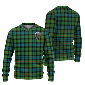 Rollo Ancient Tartan Ugly Sweater with Family Crest