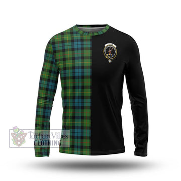 Rollo Ancient Tartan Long Sleeve T-Shirt with Family Crest and Half Of Me Style