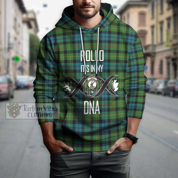 Rollo Ancient Tartan Hoodie with Family Crest DNA In Me Style