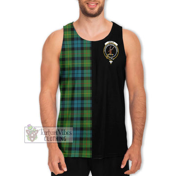 Rollo Ancient Tartan Men's Tank Top with Family Crest and Half Of Me Style