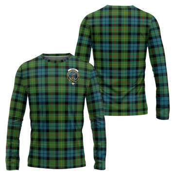 Rollo Ancient Tartan Long Sleeve T-Shirt with Family Crest