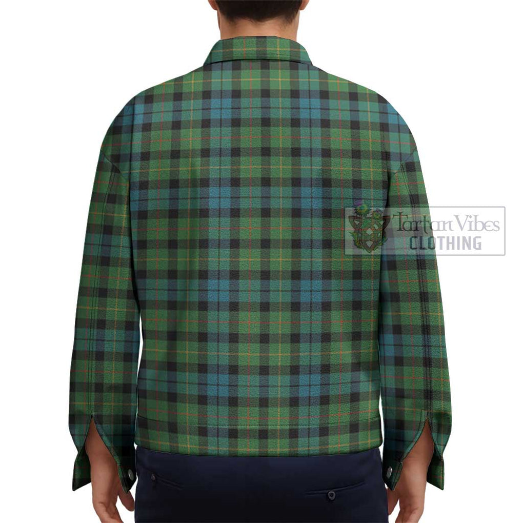 Rollo Ancient Tartan Unisex Lapel Cotton Jacket - Tartan Vibes Clothing