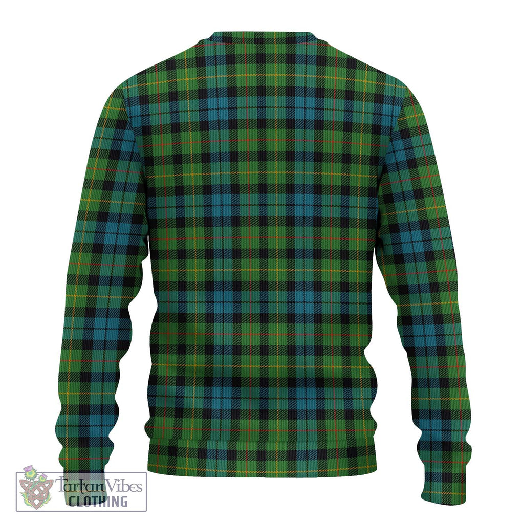 Rollo Ancient Tartan Knitted Sweater with Family Crest DNA In Me Style - Tartanvibesclothing Shop