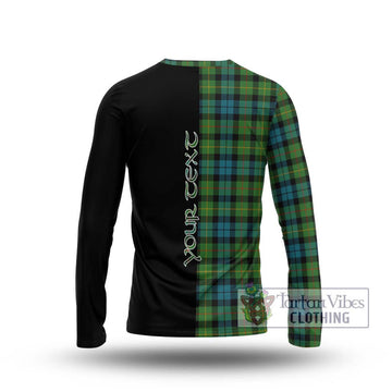 Rollo Ancient Tartan Long Sleeve T-Shirt with Family Crest and Half Of Me Style