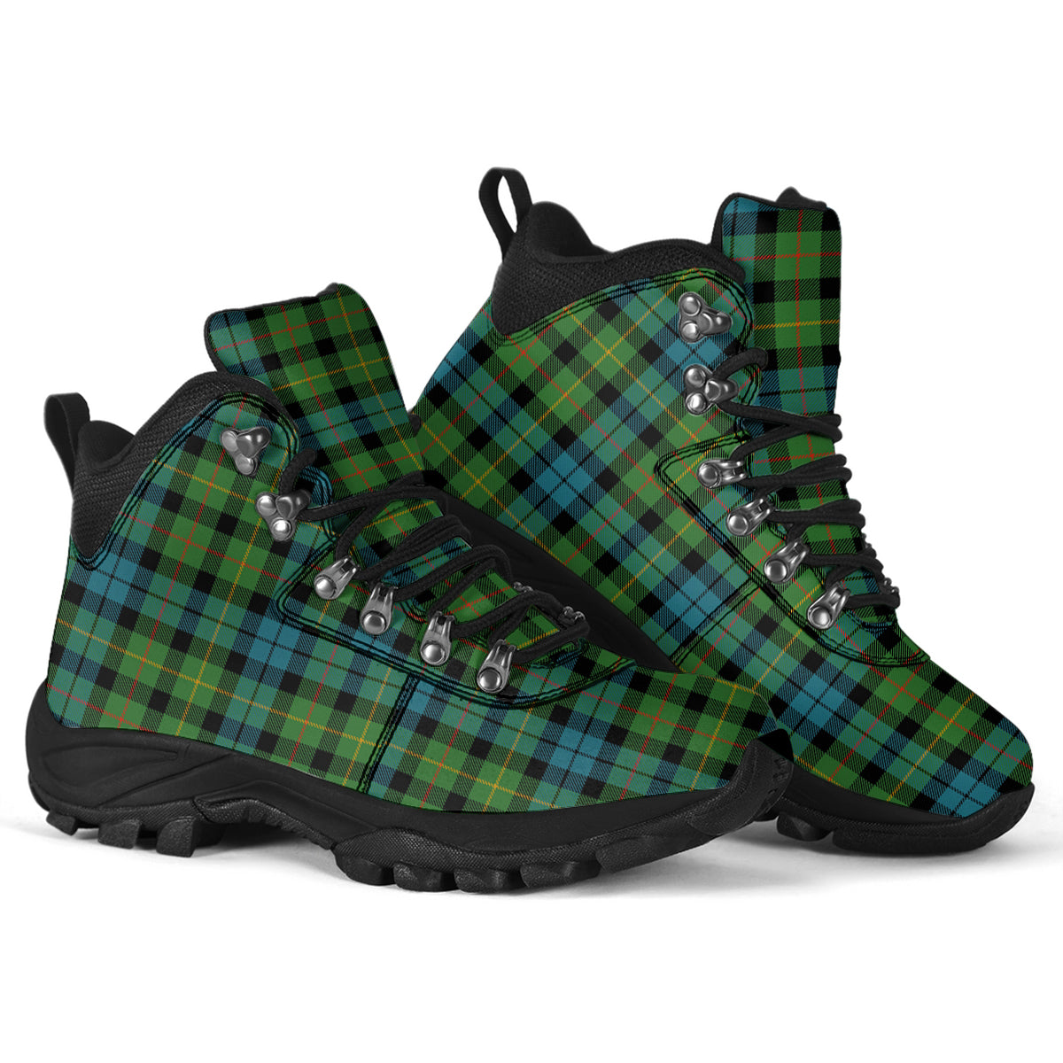 Rollo Ancient Tartan Alpine Boots - Tartanvibesclothing