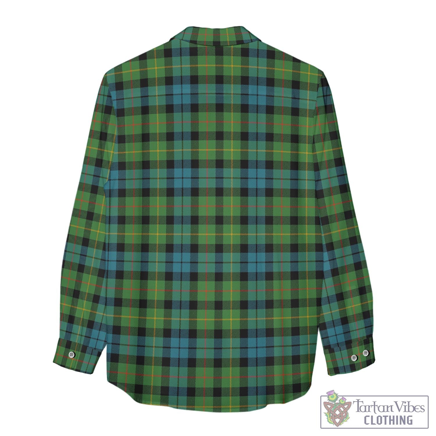 Tartan Vibes Clothing Rollo Ancient Tartan Womens Casual Shirt with Family Crest