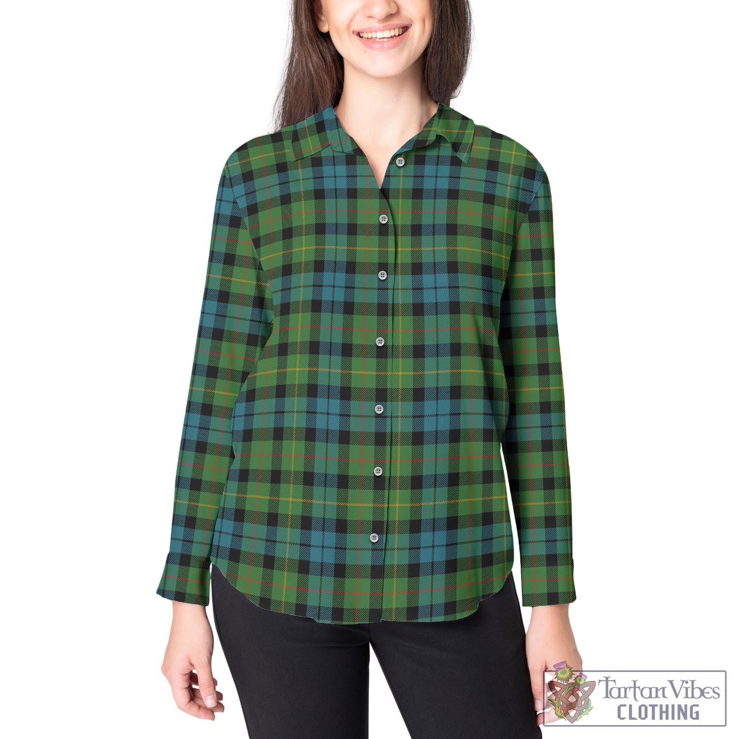 Rollo Ancient Tartan Womens Casual Shirt