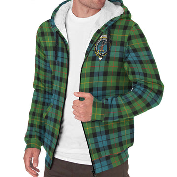 Rollo Ancient Tartan Sherpa Hoodie with Family Crest