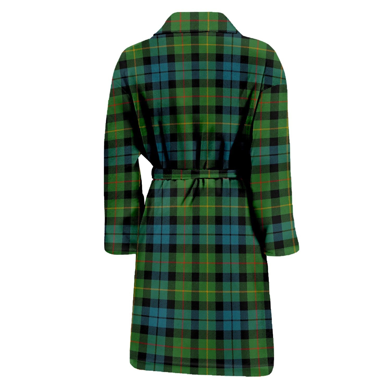 Rollo Ancient Tartan Bathrobe with Family Crest - Tartan Vibes Clothing