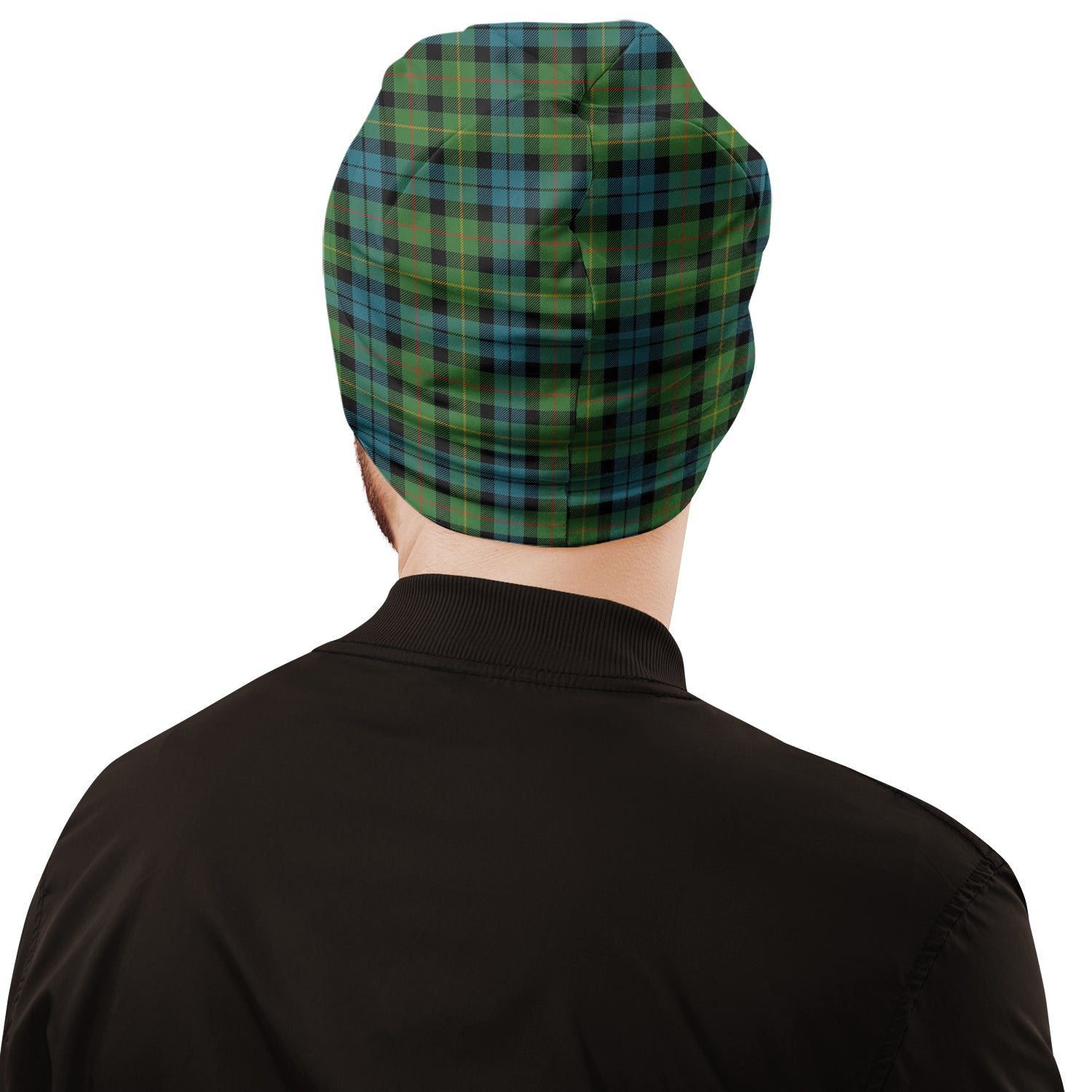 Rollo Ancient Tartan Beanies Hat with Family Crest - Tartan Vibes Clothing