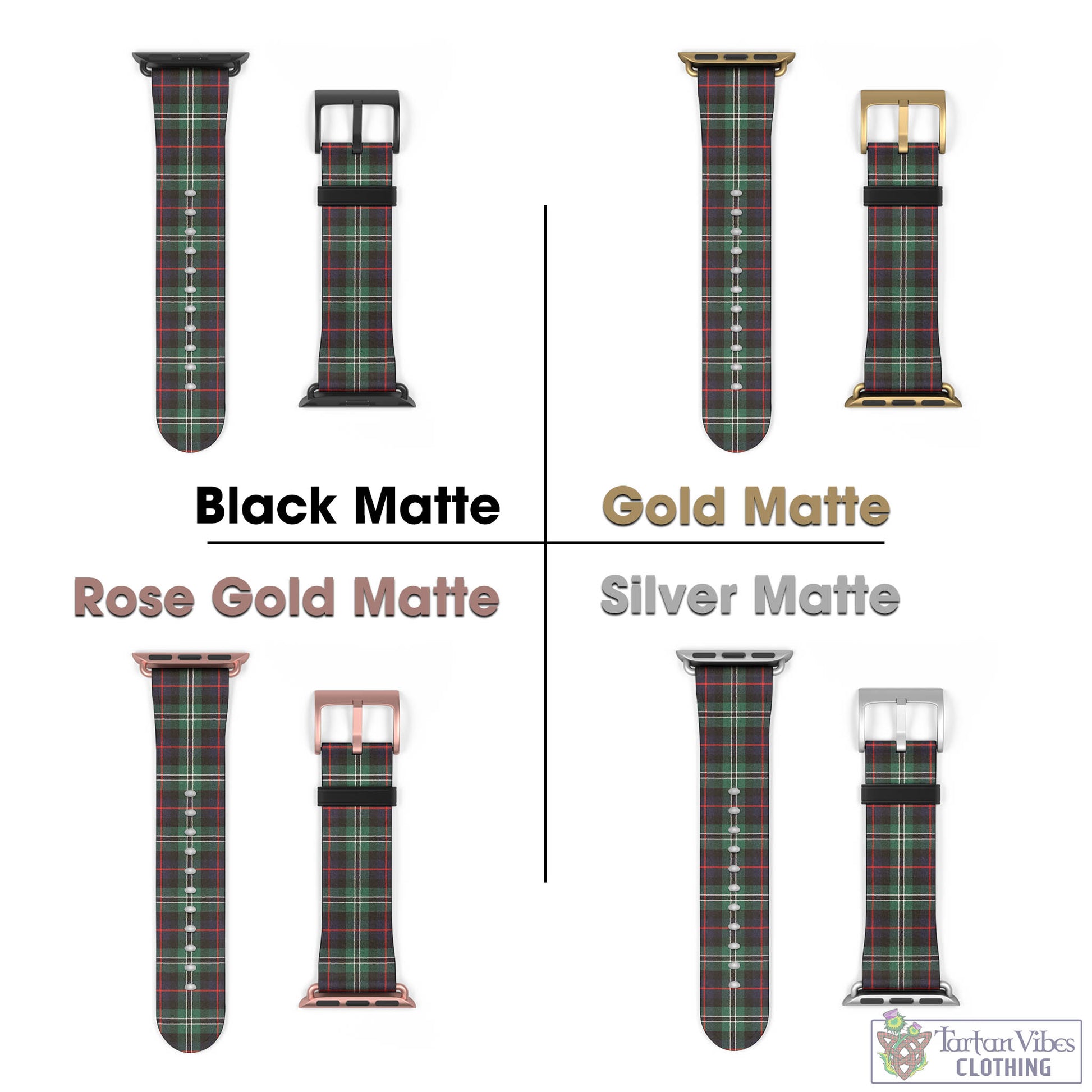 Tartan Vibes Clothing Rollo Hunting Tartan Watch Band