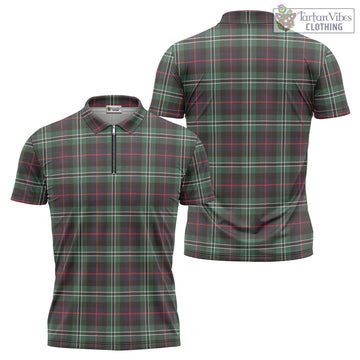 Rollo Hunting Tartan Zipper Polo Shirt