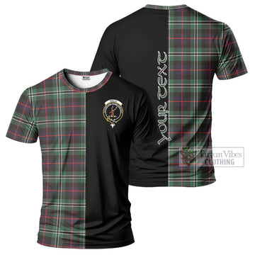 Rollo Hunting Tartan T-Shirt with Family Crest and Half Of Me Style