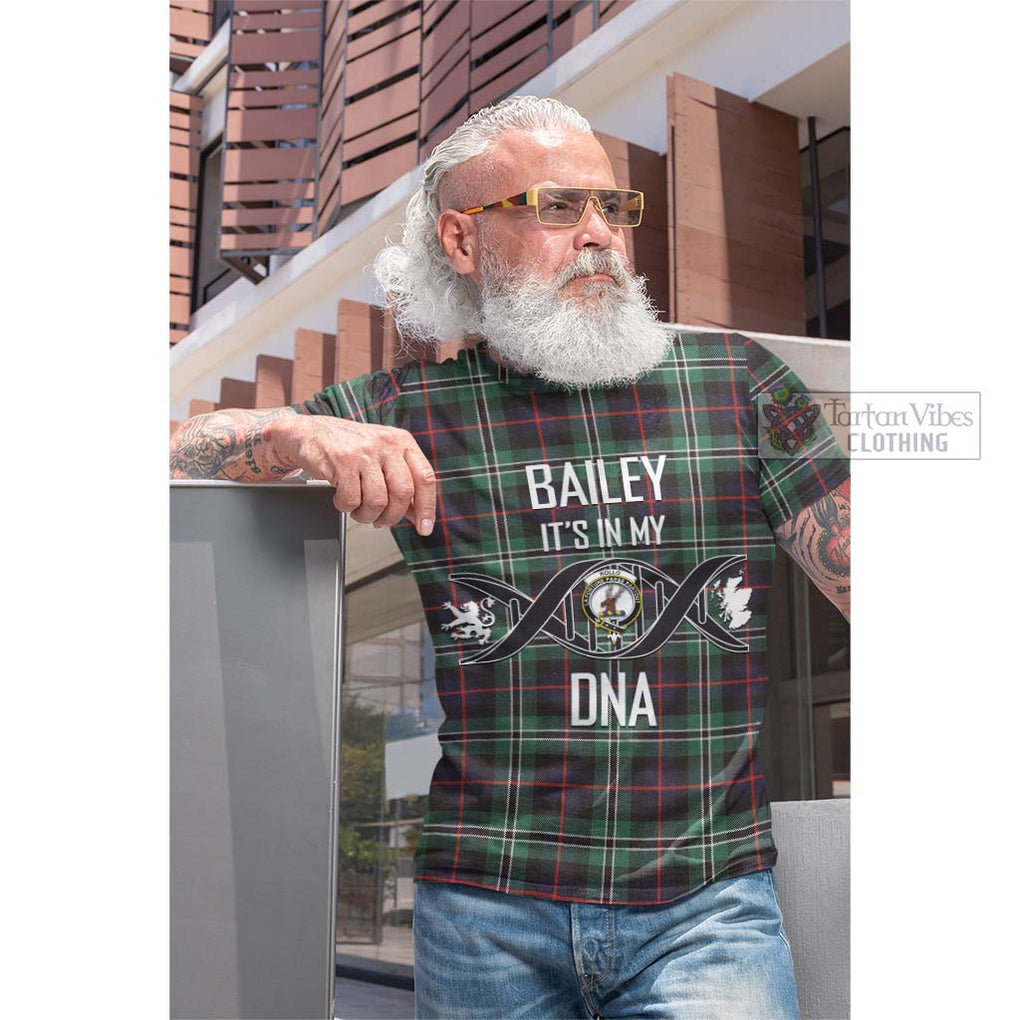 Tartan Vibes Clothing Rollo Hunting Tartan Cotton T-shirt with Family Crest DNA In Me Style