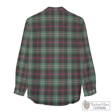 Rollo Hunting Tartan Women's Casual Shirt with Family Crest