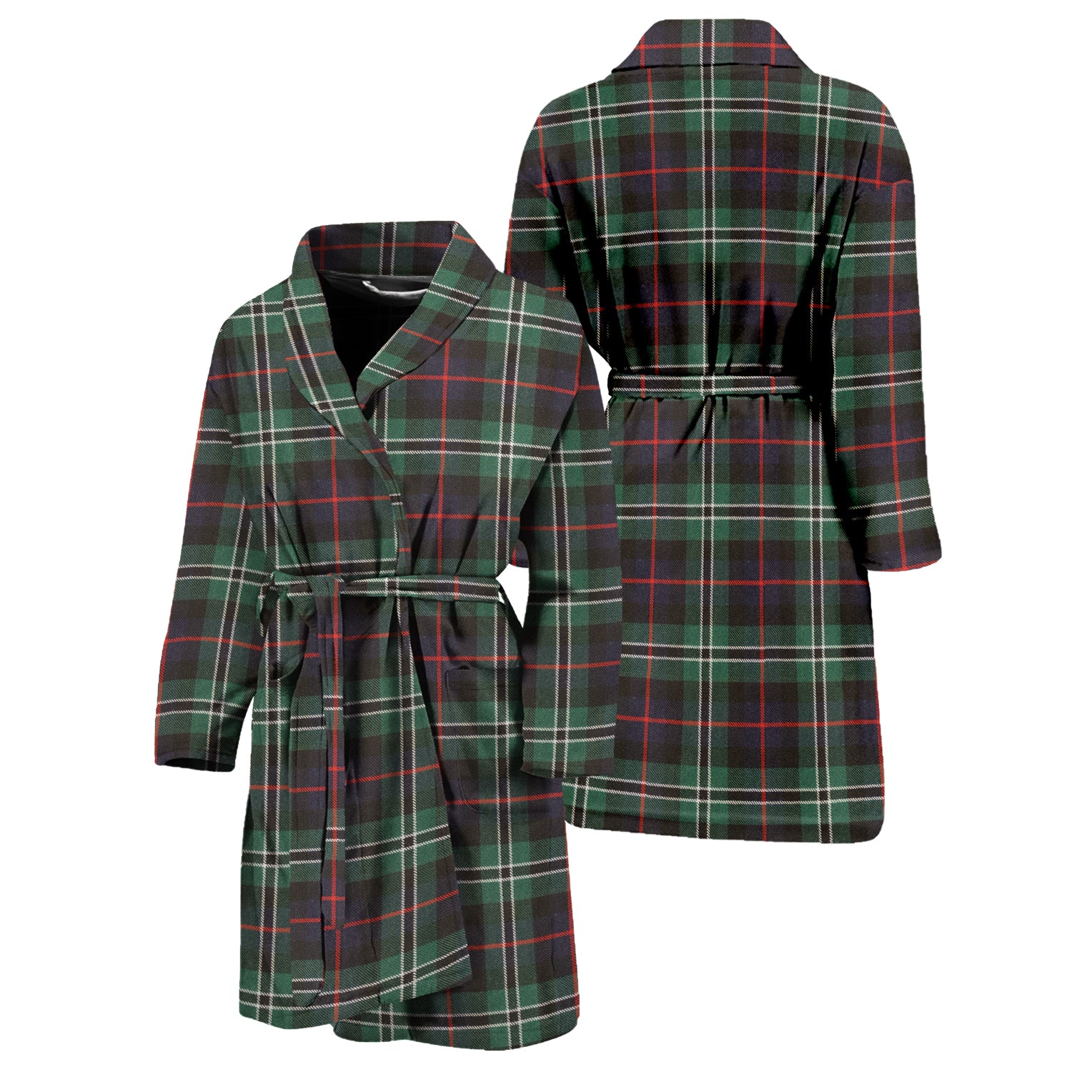 Rollo Hunting Tartan Bathrobe Unisex M - Tartan Vibes Clothing