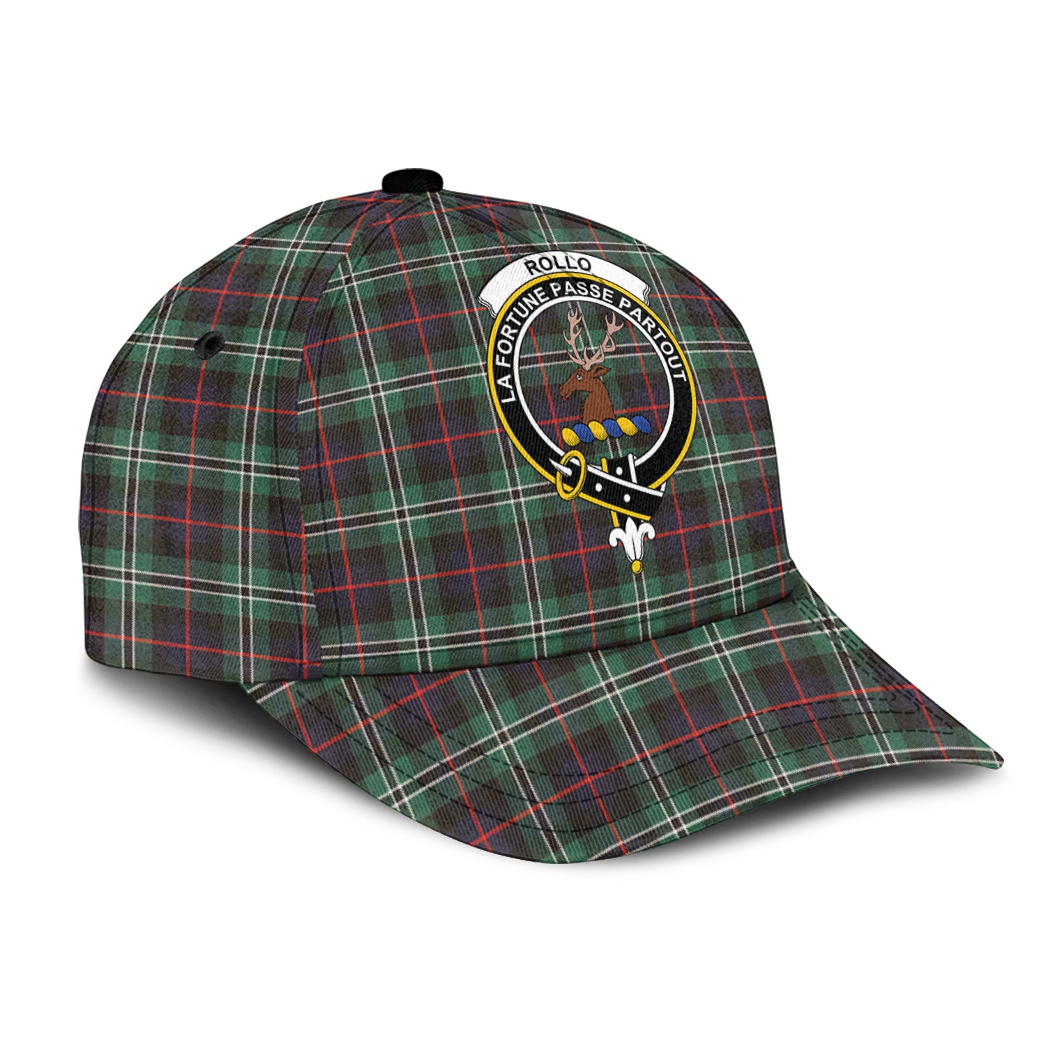 rollo-hunting-tartan-classic-cap-with-family-crest