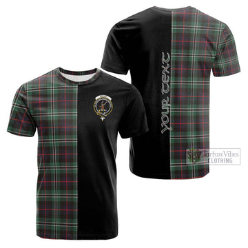 Rollo Hunting Tartan Cotton T-shirt with Family Crest and Half Of Me Style