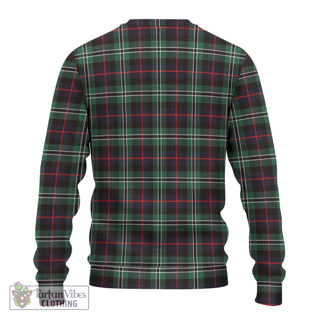 Rollo Hunting Tartan Knitted Sweater with Family Crest DNA In Me Style - Tartanvibesclothing Shop