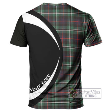 Rollo Hunting Tartan T-Shirt with Family Crest Circle Style