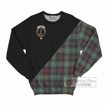 Rollo Hunting Tartan Sweatshirt with Family Crest and Military Logo Style