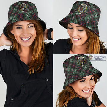 Rollo Hunting Tartan Bucket Hat with Family Crest