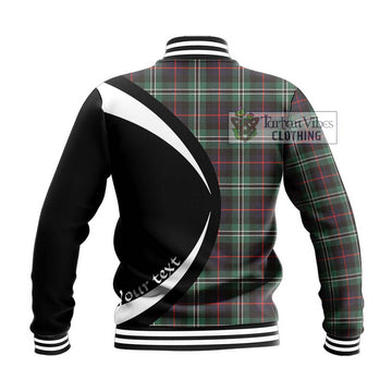 Rollo Hunting Tartan Baseball Jacket with Family Crest Circle Style