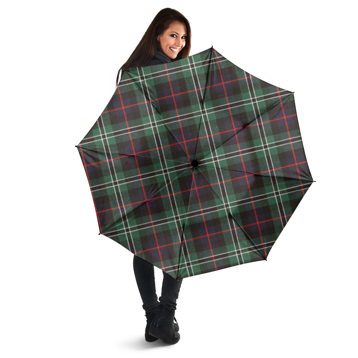 Rollo Hunting Tartan Umbrella - Tartanvibesclothing