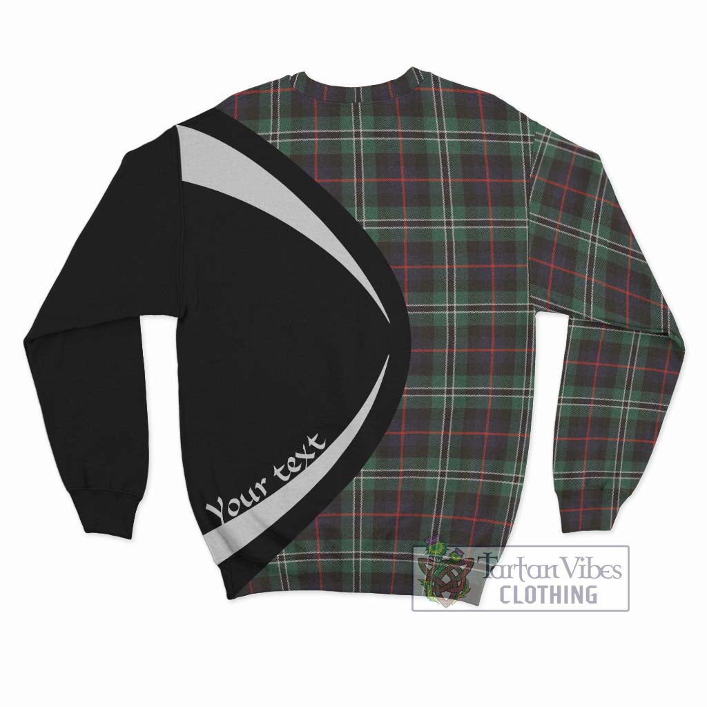 Rollo Hunting Tartan Sweatshirt with Family Crest Circle Style - Tartan Vibes Clothing