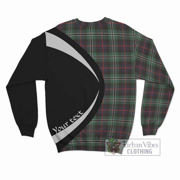 Rollo Hunting Tartan Sweatshirt with Family Crest Circle Style